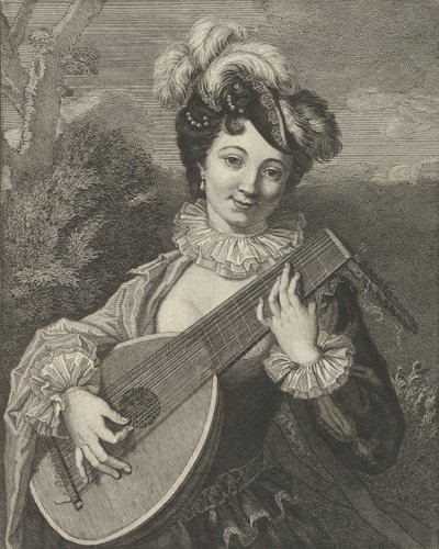 Spansk moro, 1700-tallet. av Pierre François Basan