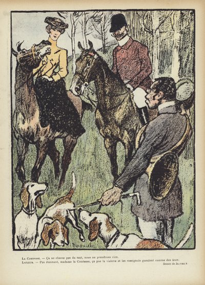 Illustrasjon for Le Rire av Pierre Georges Jeanniot