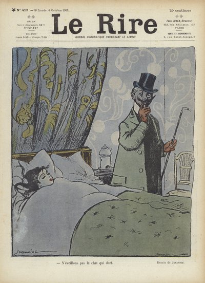 Illustrasjon for Le Rire av Pierre Georges Jeanniot