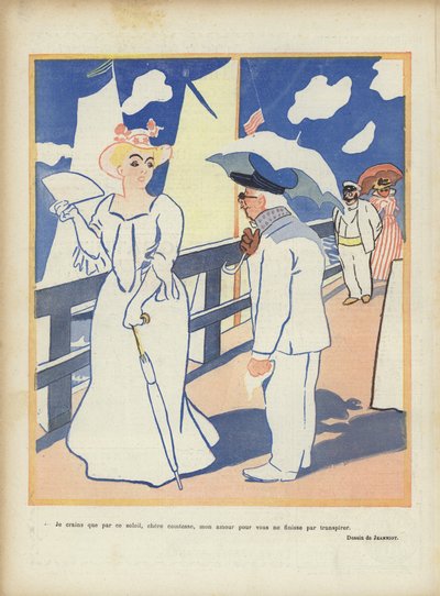 Illustrasjon for Le Rire av Pierre Georges Jeanniot