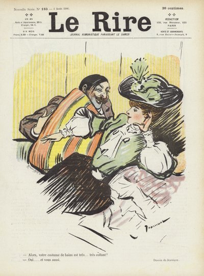 Illustrasjon for Le Rire av Pierre Georges Jeanniot