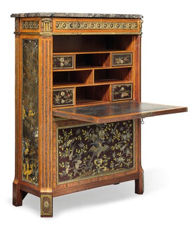Louis XVI Secretaire a Abbatant, sent på 1700-tallet av Pierre Harry Mewesen