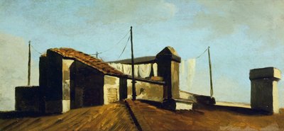 Römische Dächer in der Sonne von Pierre-Henri de Valenciennes