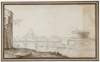 Utsikt over Chateau Saint Ange (Castel Sant