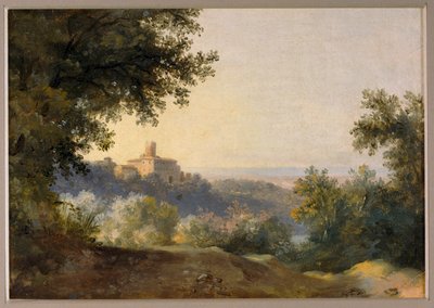 Blick auf Nemi von Pierre-Henri de Valenciennes