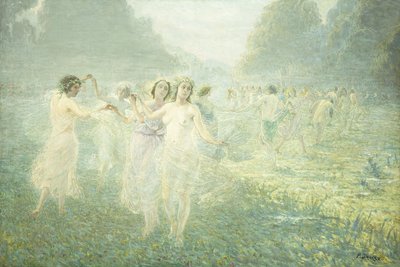 Sylfenes morgendans; Sylfidenes morgenrunde av Pierre Jacques Dierckx