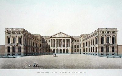 Palace of the Estates General, Brussel, fra 