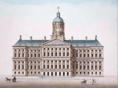 Det kongelige palass i Amsterdam, fra 
