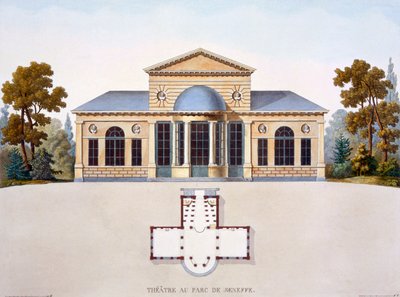 Theatre of the Château de Seneffe, fra 