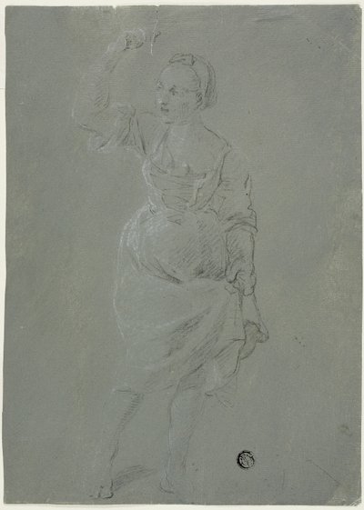 Dansende kvinne av Pierre Jacques Volaire