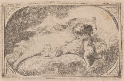 Venus og Amor av Pierre Lacour the Elder