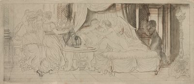 Amor og Psyche av Pierre Lelu
