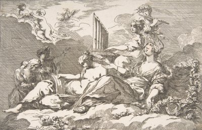 The Harmony of Nature, 1762. av Pierre Lelu