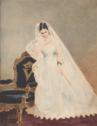 Derelitta-maler, 1860-tallet. av Pierre Louis Pierson