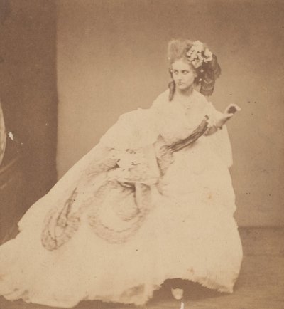 The Fright, 1860-tallet. av Pierre Louis Pierson