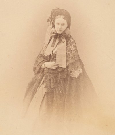 Hodehatten, 1860-tallet. av Pierre Louis Pierson