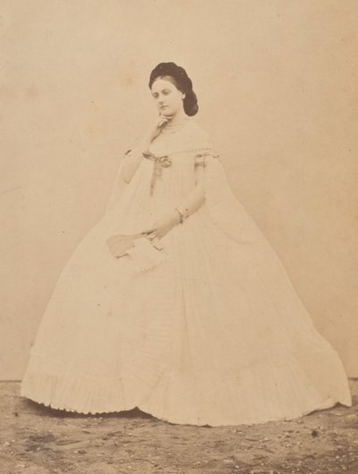 Den andre plisie-badekåpen, 1860-tallet. av Pierre Louis Pierson