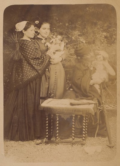 Hundene, 1860-tallet. av Pierre Louis Pierson