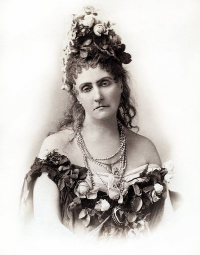 Portrett av grevinne Virginia Oldoini Verasis di Castiglione (1835Ð1899) - Portrett av Virginia Oldoini Verasis, grevinne av Castiglione (1837-1899) - foto av Pierre Louis Pierson (1822-1913) av Pierre Louis Pierson