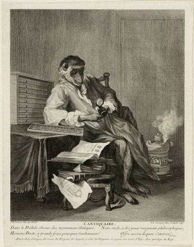Ape-antikvaren av Pierre Louis de Surugue