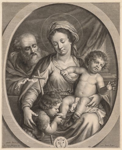Holy Family og S. John av Pierre Louis van Schuppen