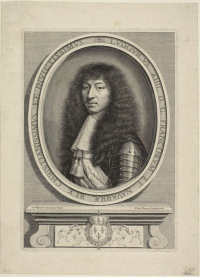 Ludvig XIV av Pierre Louis van Schuppen