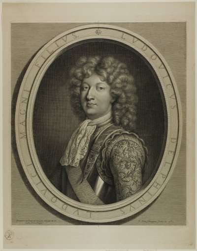 Louis Delphinus av Pierre Louis van Schuppen