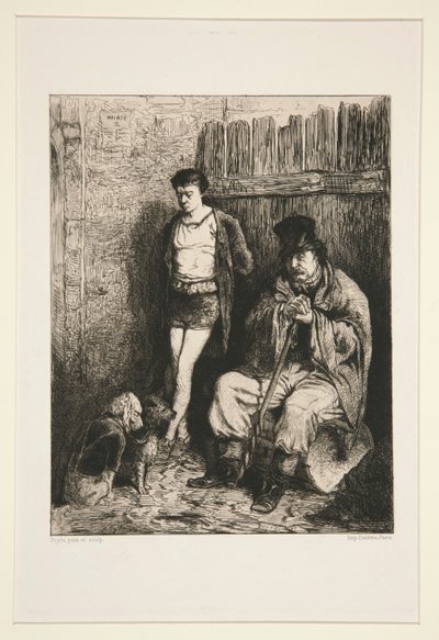 To menn og to hunder ( av Pierre Marie Beyle