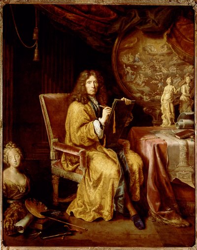 Selvportrett (olje på lerret av Pierre Mignard