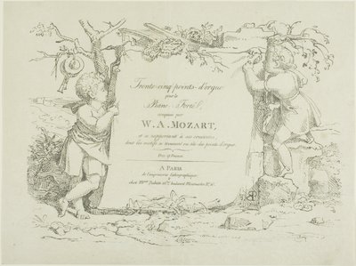Noteark av Pierre Nolasque Bergeret