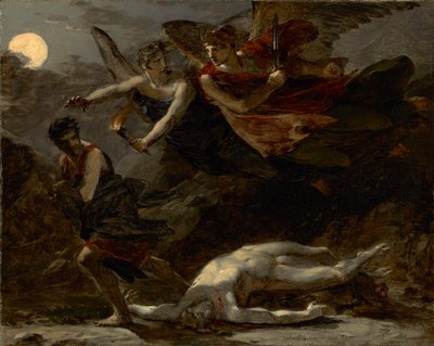 Justice and Divine Vengeance Pursuing Crime, ca. 1805-6 av Pierre Paul Prudhon