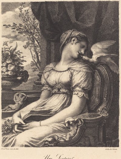 A Reading (A Reading) av Pierre Paul Prud