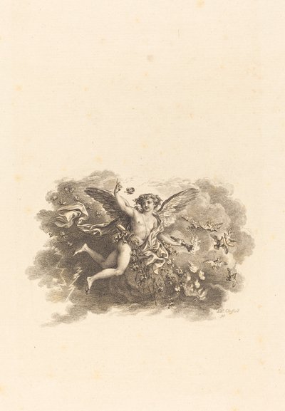 Fleuron for tittelsidene av Pierre Philippe Choffard