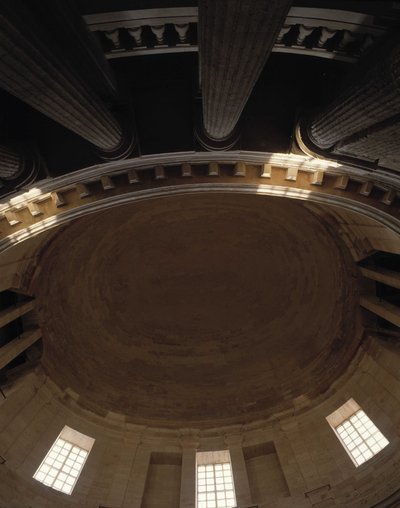Barokkarkitektur: Chapel of the Old Charite (1679 - 1707), klosteret i Marseille, av arkitekten Pierre Puget (1622 - 1694). Innvendig visning. Marseille, Bouches du Rhone (Bouches-du-Rhone) (13). av Pierre Puget
