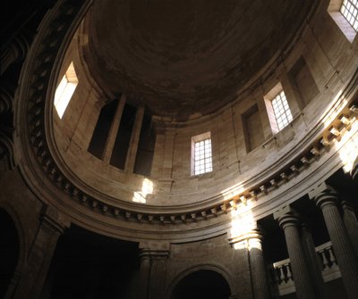 Barokkarkitektur: Chapel of the Old Charite (1679 - 1707), klosteret i Marseille, av arkitekten Pierre Puget (1622 - 1694). Innvendig visning. Marseille, Bouches du Rhone (Bouches-du-Rhone) (13). av Pierre Puget
