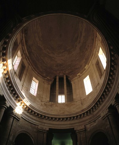 Barokkarkitektur: Chapel of the Old Charite (1679 - 1707), klosteret i Marseille, av arkitekten Pierre Puget (1622 - 1694). Innvendig visning. Marseille, Bouches du Rhone (Bouches-du-Rhone) (13). av Pierre Puget