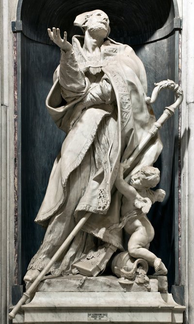 St Alexander Sauli (skulptur av Pierre Puget