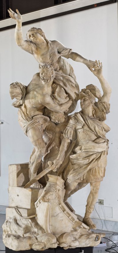 Rotten til Elena, etter 1683 av Pierre Puget
