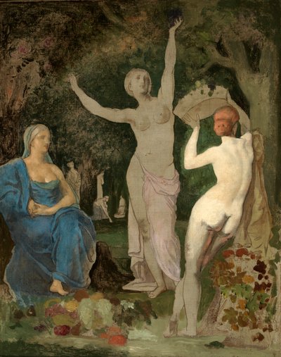 Høst, ca. 1864. av Pierre Puvis de Chavannes