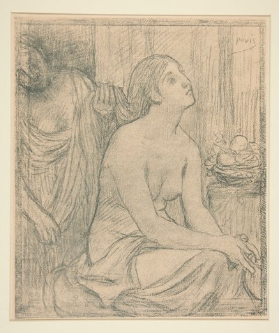 Toalettet av Pierre Puvis de Chavannes