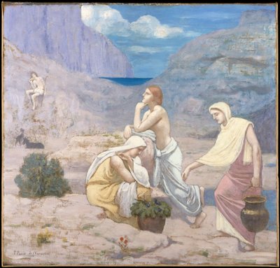 Hyrdens sang av Pierre Puvis de Chavannes