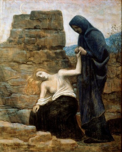 The Compassion, 1887 av Pierre Puvis de Chavannes