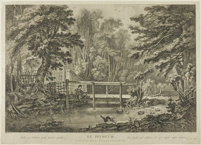 Fiskeren av Pierre Quentin Chedel