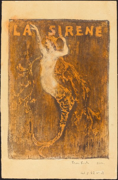 Havfrue (sjøhest) av Pierre Roche
