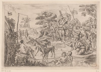 Dianas nymfer Bueskyting av Pierre Scalberge