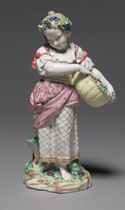 Spring, produsert av Bristol Porcelain Factory, ca. 1775 (hard-paste porselen) av Pierre Stephan