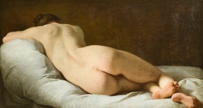 Naken kvinne (olje på lerret) av Pierre Subleyras