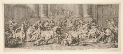 La Madeleine aux pieds de J?sus (banketten i fariseeren Simons hus) av Pierre Subleyras