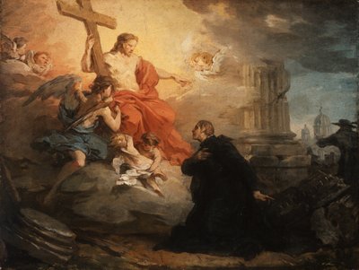 Den hellige Ignatius av Loyolas visjon av Pierre Subleyras