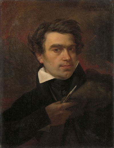 Selvportrett av Pierre Van Hanselaere
